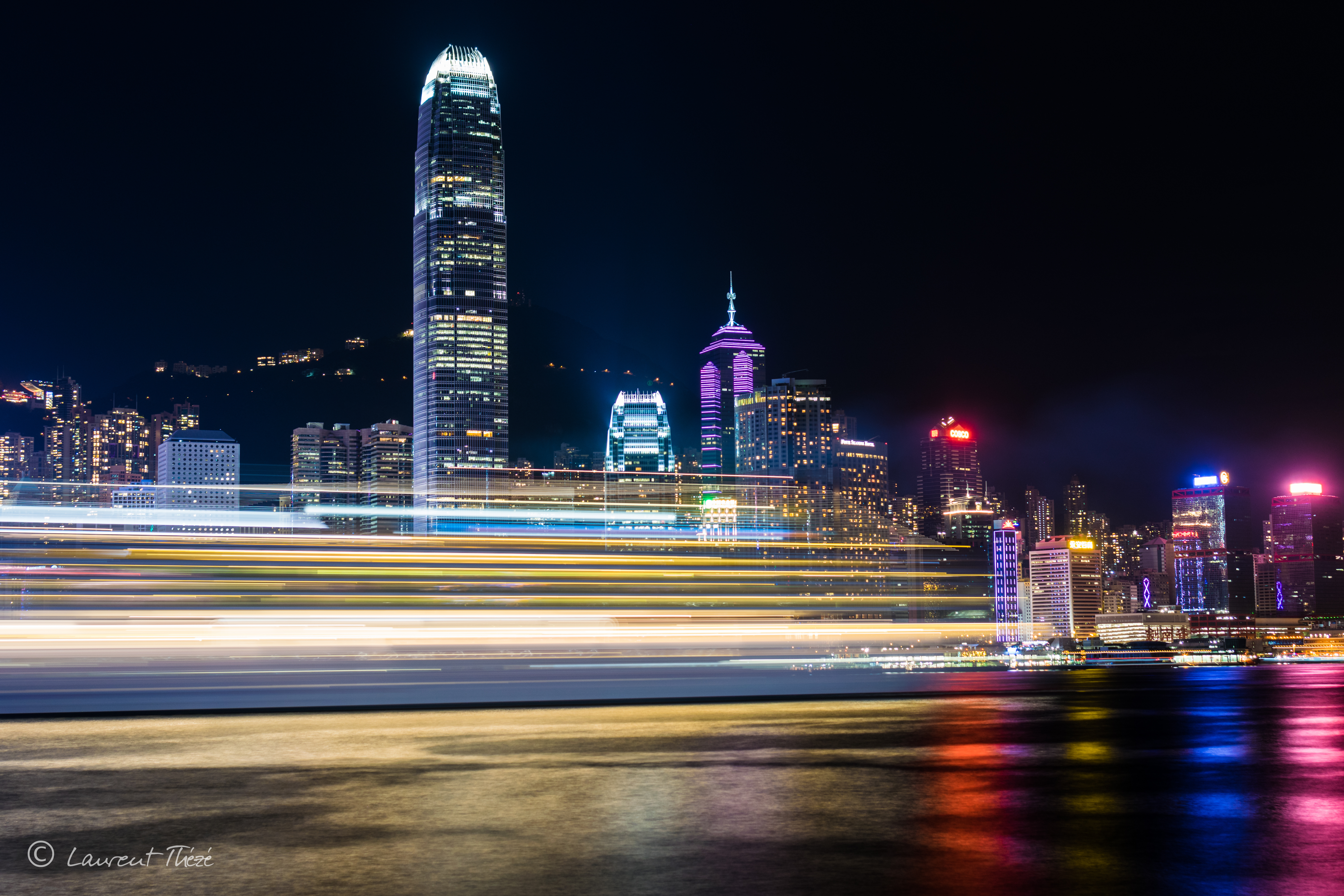 Hong Kong et ses lumières.